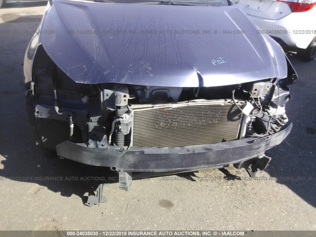 1G11B5SL4EF237171 - 2014 CHEVROLET MALIBU LS BLUE photo 6