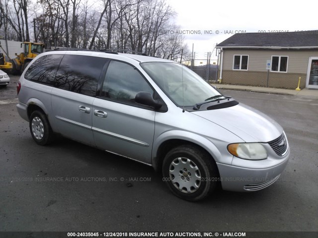 2C4GP24R53R383183 - 2003 CHRYSLER TOWN & COUNTRY  SILVER photo 1