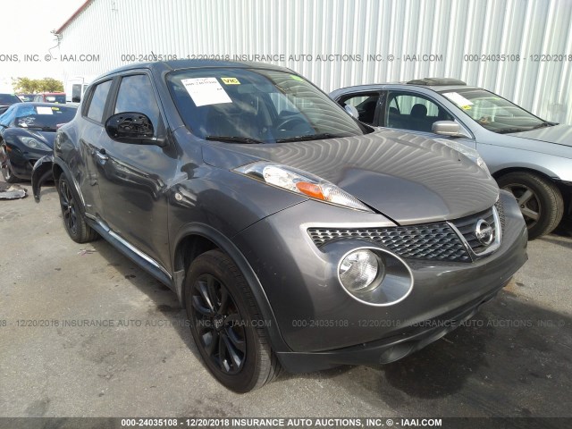 JN8AF5MV8DT216967 - 2013 NISSAN JUKE S/SV/SL GRAY photo 1