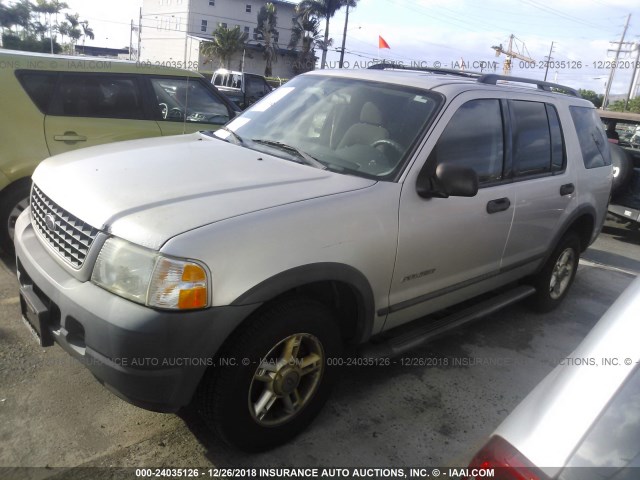 1FMDU62K44ZA05366 - 2004 FORD EXPLORER XLS/XLS SPORT SILVER photo 2