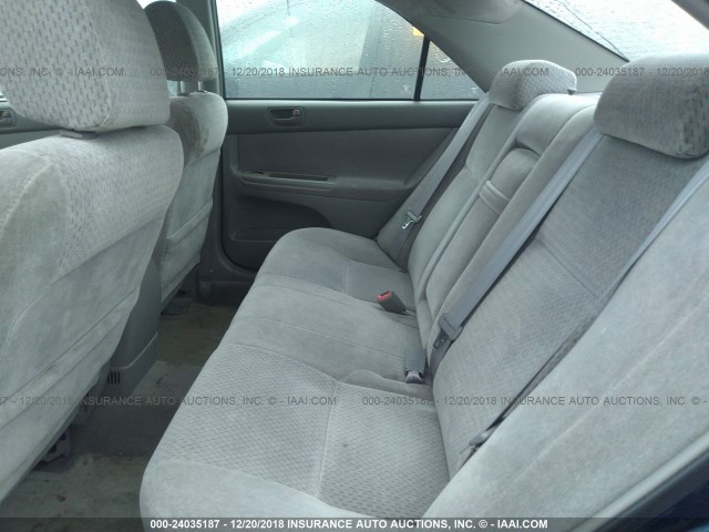 4T1BF32K73U543622 - 2003 TOYOTA CAMRY LE/XLE/SE GRAY photo 8