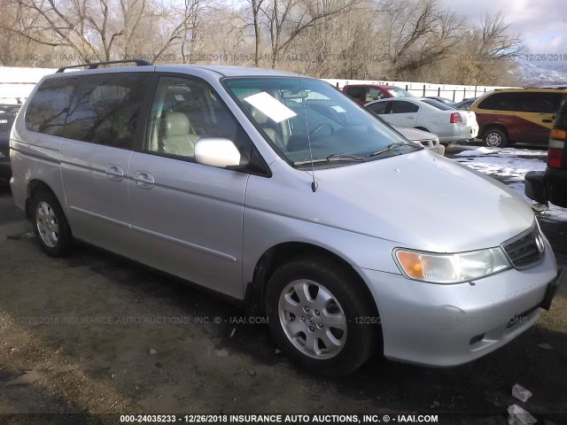 5FNRL18044B077826 - 2004 HONDA ODYSSEY EXL SILVER photo 1