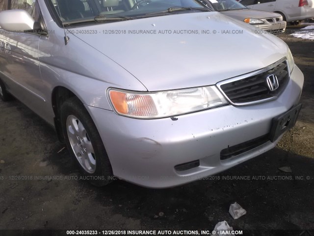 5FNRL18044B077826 - 2004 HONDA ODYSSEY EXL SILVER photo 6