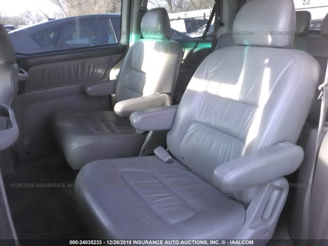 5FNRL18044B077826 - 2004 HONDA ODYSSEY EXL SILVER photo 8