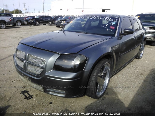 2D4FV48V85H529494 - 2005 DODGE MAGNUM SXT GRAY photo 2