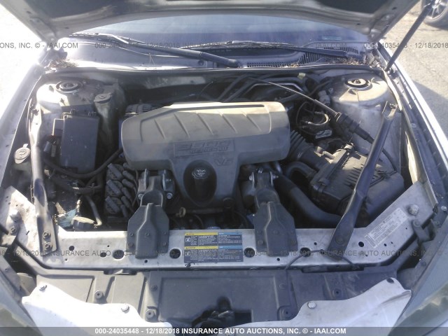 2G2WP552561259839 - 2006 PONTIAC GRAND PRIX ვერცხლისფერი ფოტო 10