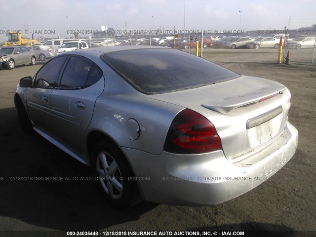 2G2WP552561259839 - 2006 PONTIAC GRAND PRIX ვერცხლისფერი ფოტო 3