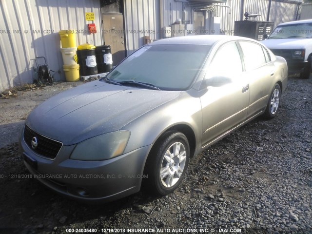 1N4AL11D16C110071 - 2006 NISSAN ALTIMA S/SL GRAY photo 2