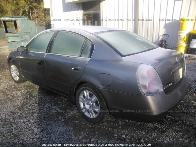 1N4AL11D16C110071 - 2006 NISSAN ALTIMA S/SL GRAY photo 3