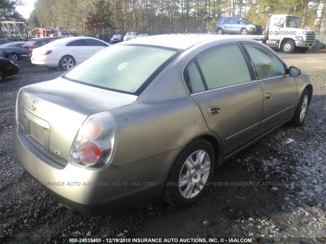 1N4AL11D16C110071 - 2006 NISSAN ALTIMA S/SL GRAY photo 4