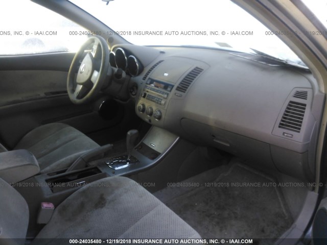 1N4AL11D16C110071 - 2006 NISSAN ALTIMA S/SL GRAY photo 5