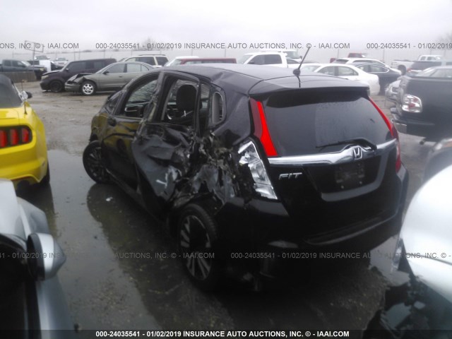 3HGGK5H80FM757522 - 2015 HONDA FIT EX/EXL BLACK photo 3