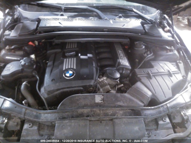 WBAPK5C5XBA995443 - 2011 BMW 328 XI SULEV BLACK photo 10