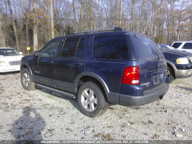 1FMZU73K55UB54054 - 2005 FORD EXPLORER XLT/XLT SPORT/NBX Dark Blue photo 3