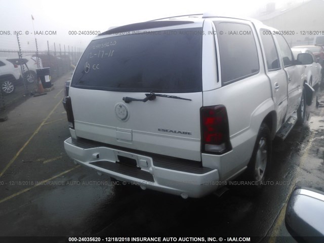 1GYEC63T32R186728 - 2002 CADILLAC ESCALADE LUXURY WHITE photo 4