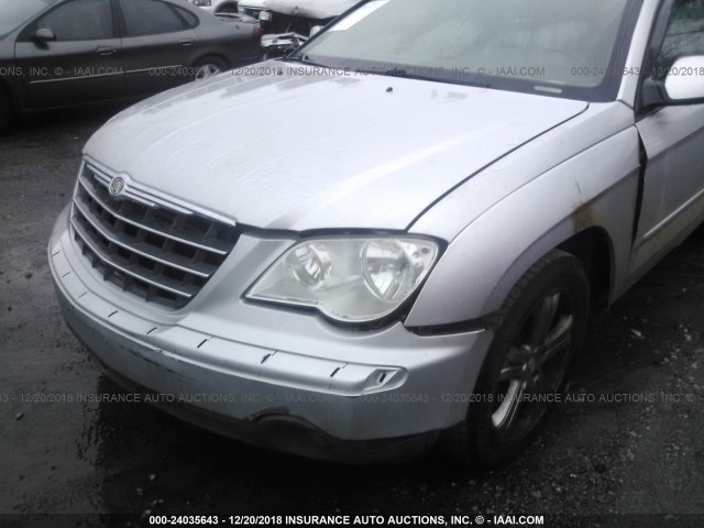 2A8GF68XX7R325104 - 2007 CHRYSLER PACIFICA TOURING SILVER photo 6