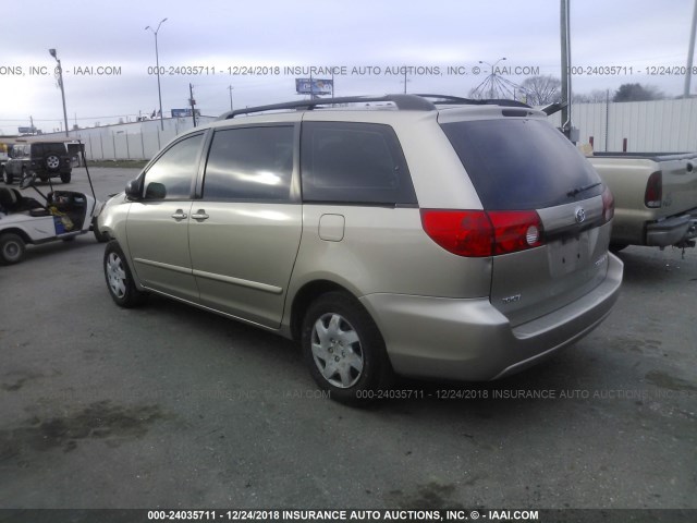 5TDKK4CCXAS309232 - 2010 TOYOTA SIENNA CE/LE GOLD photo 3