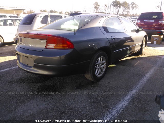 2B3HD46R04H617518 - 2004 DODGE INTREPID SE GRAY photo 4