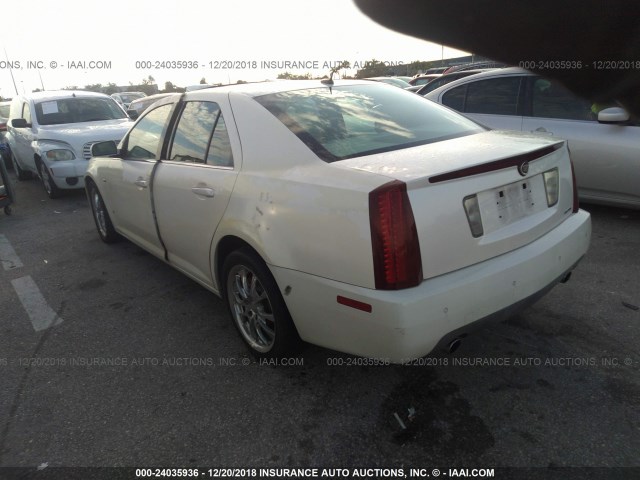 1G6DW677160176511 - 2006 CADILLAC STS WHITE photo 3