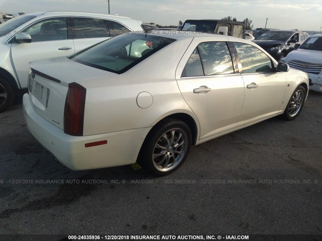 1G6DW677160176511 - 2006 CADILLAC STS WHITE photo 4