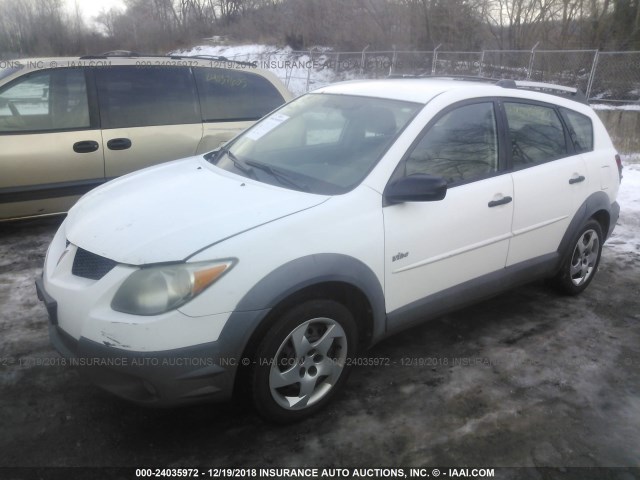 5Y2SL62833Z477155 - 2003 PONTIAC VIBE WHITE photo 2