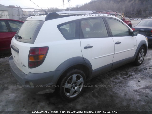 5Y2SL62833Z477155 - 2003 PONTIAC VIBE WHITE photo 4