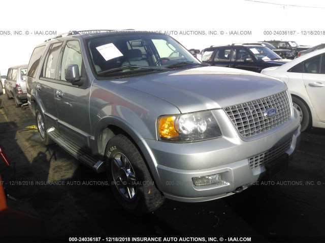 1FMFU20546LA41014 - 2006 FORD EXPEDITION LIMITED SILVER photo 1