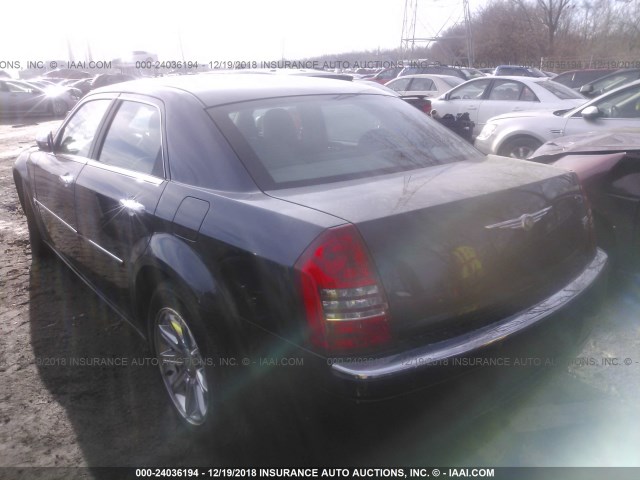 2C3JA63H65H104084 - 2005 CHRYSLER 300C BLUE photo 3