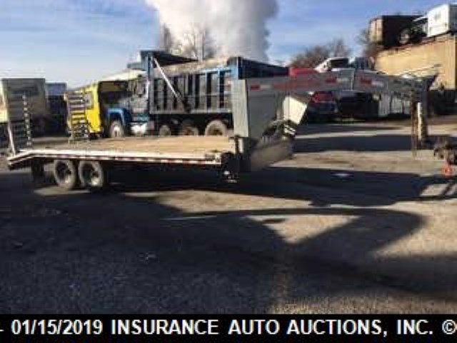 1L9GU2023AA336232 - 2010 TRAILER FLATBED  SILVER photo 5