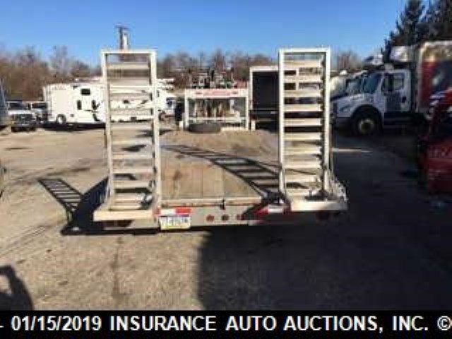 1L9GU2023AA336232 - 2010 TRAILER FLATBED  SILVER photo 7