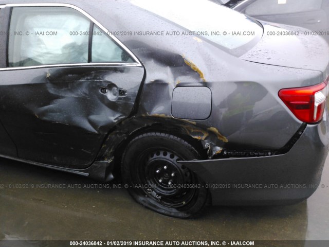 4T4BF1FK6DR323247 - 2013 TOYOTA CAMRY L/SE/LE/XLE 灰色 照片 6