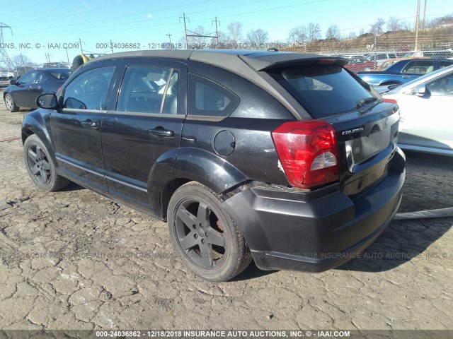 1B3HE78K28D572101 - 2008 DODGE CALIBER R/T BLACK photo 3