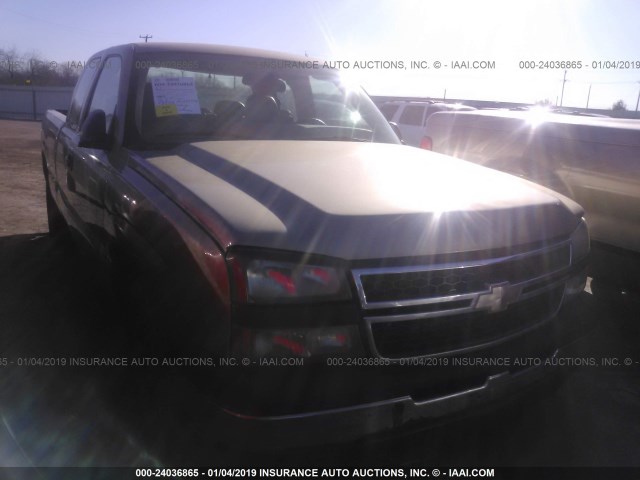 1GCEC19V26Z206149 - 2006 CHEVROLET SILVERADO C1500 GOLD photo 1