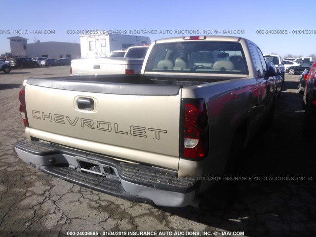 1GCEC19V26Z206149 - 2006 CHEVROLET SILVERADO C1500 GOLD photo 4