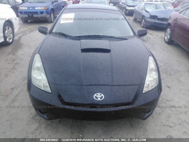 JTDDY38T830065001 - 2003 TOYOTA CELICA GT-S BLACK photo 6