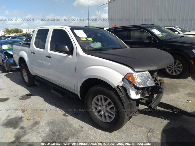 1N6AD0ER7HN760700 - 2017 NISSAN FRONTIER S/SV/SL/PRO-4X WHITE photo 1