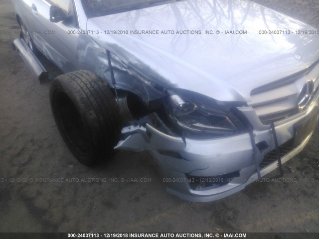 WDDGJ4HB2DG021802 - 2013 MERCEDES-BENZ C 250 SILVER photo 6