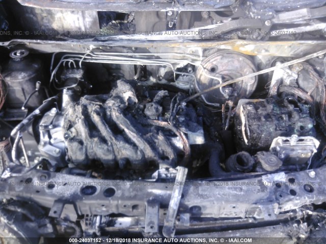 3N1CE2CP6EL408082 - 2014 NISSAN VERSA NOTE S/S PLUS/SV/SL SILVER photo 10