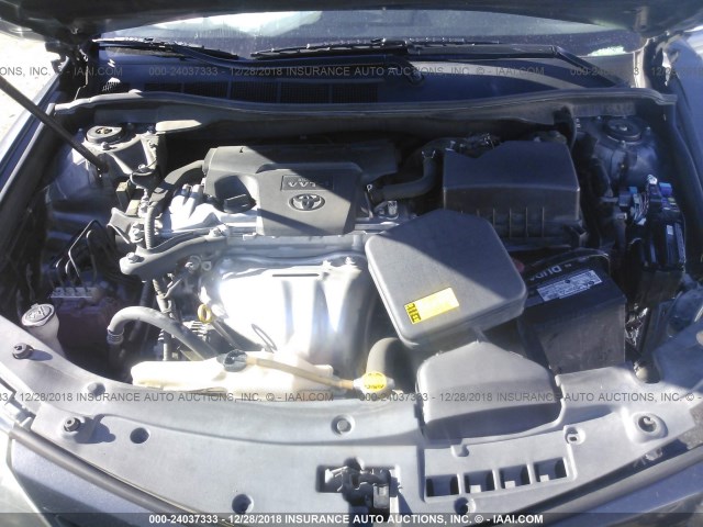 4T1BF1FK0CU122405 - 2012 TOYOTA CAMRY SE/LE/XLE 灰色 照片 10