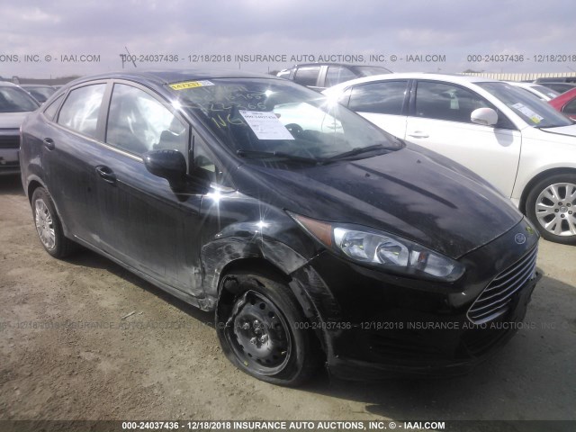 3FADP4AJ0HM122366 - 2017 FORD FIESTA S BLACK photo 1