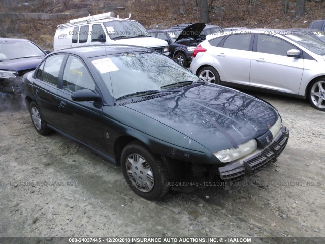 1G8ZH5287VZ178162 - 1997 SATURN SL1 GREEN photo 1