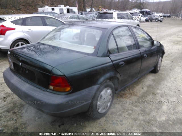 1G8ZH5287VZ178162 - 1997 SATURN SL1 GREEN photo 4