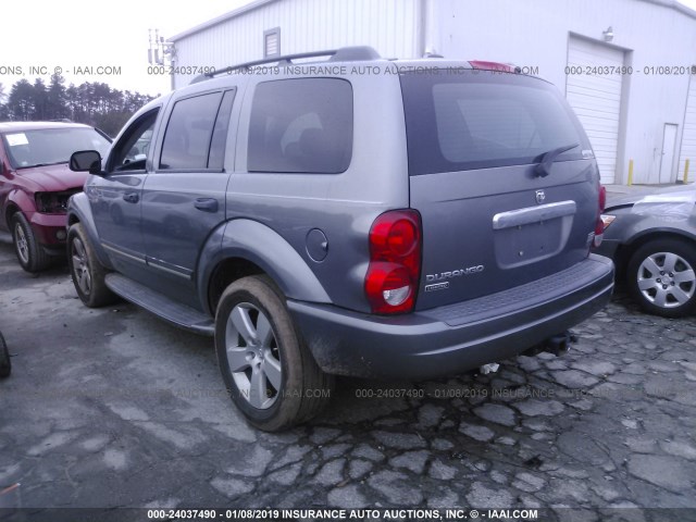 1D4HD58D45F533133 - 2005 DODGE DURANGO LIMITED GRAY photo 3