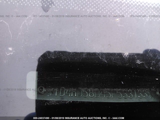 1D4HD58D45F533133 - 2005 DODGE DURANGO LIMITED GRAY photo 9