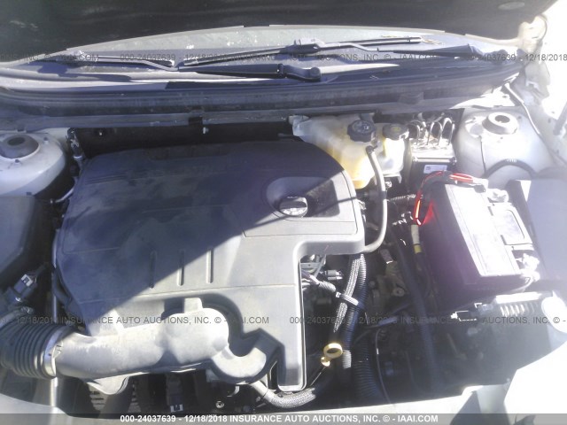 1G1ZE5E11BF234860 - 2011 CHEVROLET MALIBU LTZ თეთრი ფოტო 10