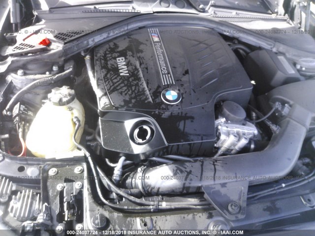 WBA1J7C54FV253672 - 2015 BMW M235I BLACK photo 10