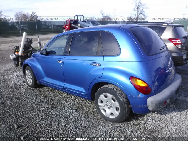 3C4FY48B03T544831 - 2003 CHRYSLER PT CRUISER CLASSIC BLUE photo 3