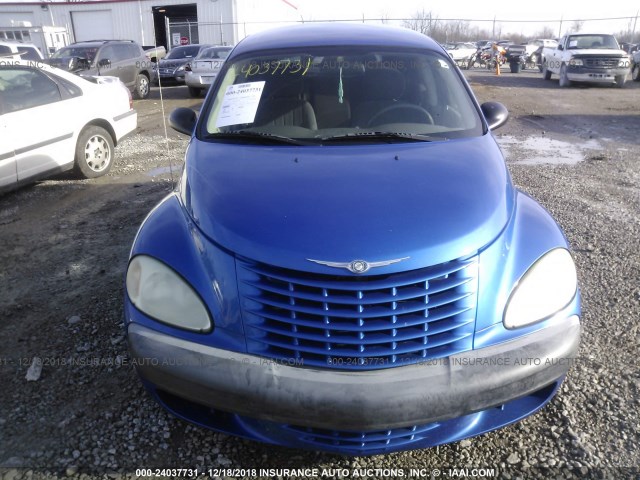 3C4FY48B03T544831 - 2003 CHRYSLER PT CRUISER CLASSIC BLUE photo 6