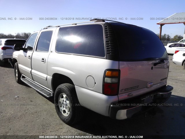 1GNEC16Z44J179028 - 2004 CHEVROLET SUBURBAN C1500 SILVER photo 3