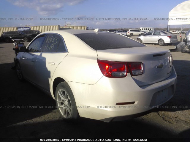 1G11D5RR8DF104013 - 2013 CHEVROLET MALIBU 1LT WHITE photo 3
